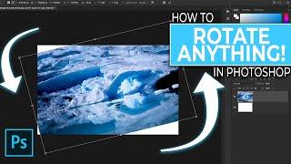 How To Rotate Images And Layers In Photoshop