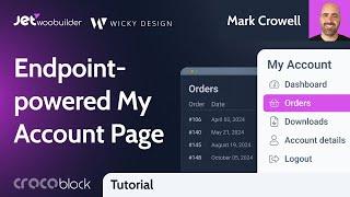 How to Use WooCommerce “My Account” Endpoint Templates | JetWooBuilder