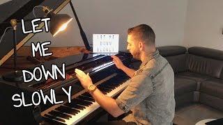 Let Me Down Slowly - Alec Benjamin (Piano Cover)