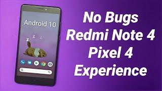 Redmi Note 4 to Pixel 4 Review | Stable Android 10 | Goodix FP & Gcam 7.3 Fixed