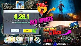 Big changes Pubg lite new 0.26.1 Update Pubg lite Zombie mode is back Crash problem fix 2023