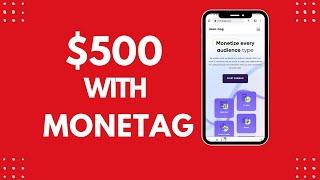 How to make money online 2023 using MONETAG - Live proof