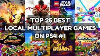 Top 25 Best Local Multiplayer Games On PS4 | 2023 | Part 1