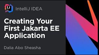 Creating Your First Jakarta EE Application with IntelliJ IDEA Ultimate