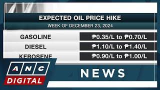 Oil prices to increase on Christmas eve | ANC