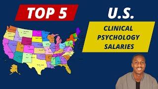 Top 5 U.S. State Psychology Salaries