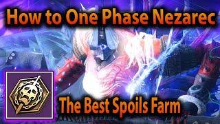 The Best Spoils Farm - How to One Phase Nezarec - Destiny 2