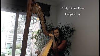 Only Time - Enya (Pedal Harp Cover)