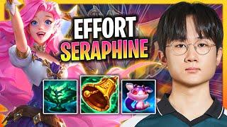 EFFORT BRINGS  BACK SERAPHINE SUPPORT! | BRO Effort Plays Seraphine Support vs Rell!  Season 2024