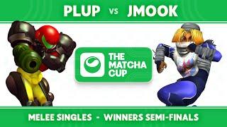 Matcha Cup: West Coast | Plup (Samus) vs Jmook (Sheik) | SSBM Melee Winners Semis