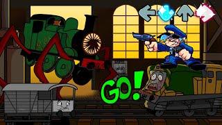 Friday Night Funkin' - The Beast/Oliver vs BF (Fallout) - Thomas' Railway Showdown (Week 2)