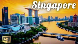 Beautiful Singapore (2024) in 4K ULTRA HD HDR 60 FPS Video by DRONE