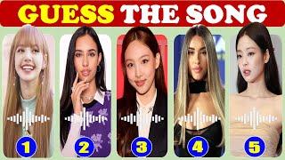 GUESS THE SONG & WHO IS SINGING|Babymonster,Lisa,Jennie,Nayeon,Madison Beer, Kylie Cantrall, CG5