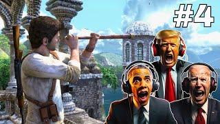 US Presidents Play UNCHARTED Drake's Fortune PART 4 Chapter 5-6