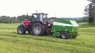 Massey Ferguson 6180 Pressar Rundbalar