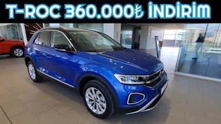 EKİM 2024 VW T-ROC İNDİRİM KAMPANYASI | 360.000₺ İNDİRİM