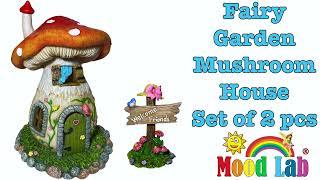 Fairy Garden Mushroom House Kit - Mood Lab