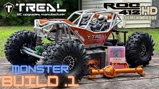 Axial Ryft Upgrades - Monster Treal Parts Build (4WS, Tekin ROC412HD 1800KV)  EP .1