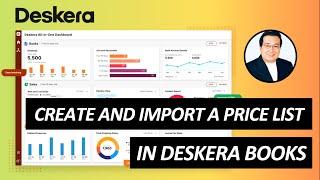 Create and Import a Price List in Deskera Books