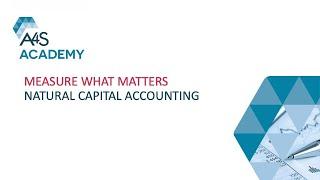 Natural Capital Accounting June 2022