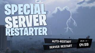 Special Server Restarter - Live Countdown Timer - Supports txAdmin