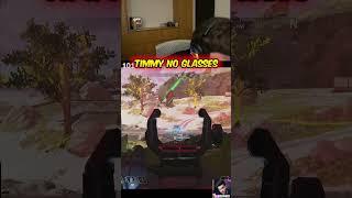 iiTzTimmy's First Game Without Glasses Goes Wrong - Apex Legends