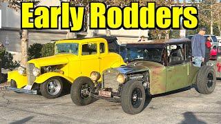 Early Rodders Car Show In La Cañada Flintridge - December 21, 2024