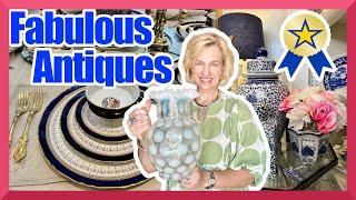 Best Antiques discovered in Spring Hill, Tennessee! Vintage glass, Sterling, China & Chinoiserie.