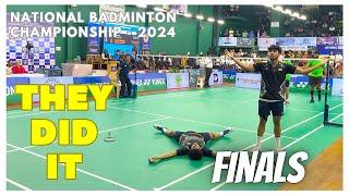 FINAL - LOKESH/NAVEEN vs ARSH/ SANSKAR || National Badminton Championship 2024 - KBA, Bangalore