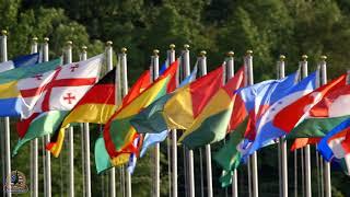 Saratoga Flag:  Flags for All Nations- Flying at the World Scout Jamboree