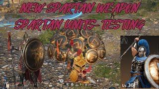 NEW SPARTAN WEAPON and T5 SPARTAN UNITS