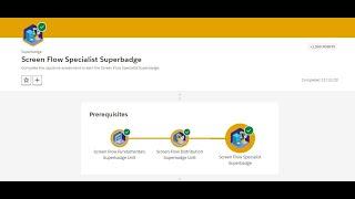 Screen Flow Specialist Superbadge || Salesforce || Salesforce Trailhead || Challenge