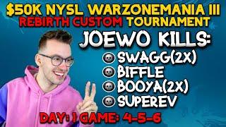 *NEW* WARZONE Movement King JoeWo Kills Swag-Biffle! / $50K NYSL Warzonemania III Rebirth Tournament