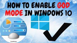 Enable God Mode in Windows 10 | LotusGeek