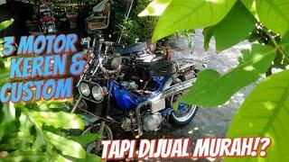 JUAL BORONGAN MURAH‼️3 MOTOR CUSTOM - JIALINGKANCIL/NASHA CITY - HONDA DAX - MONKEY CHOPPER | MURAH