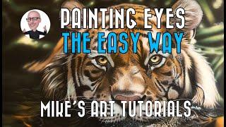 Painting eyes. Mikes art tutorials