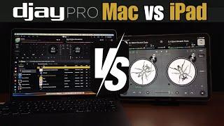 Djay Pro for Mac vs iPad