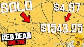 SUPER EASY! *SOLO* MONEY/XP GLITCH IN RED DEAD ONLINE! (RED DEAD REDEMPTION 2)