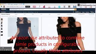 How to import configurable products from Amazon to Magento