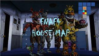 Five Nights at Freddy's 4: HOUSE MAP