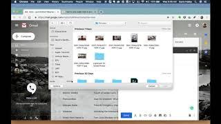 How to Attach a Photo to an email on  your Mac