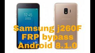 Samsung J260F Google account bypass Android 8.1.0   very easy to do