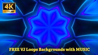 FREE 4K VJ Loops Backgrounds with MUSIC for the next 30 days | 002