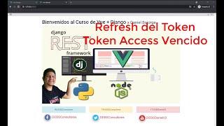 Tutorial VUEJS: Refresh del token token access vencido