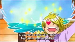 One Piece - Engraçado (Sanji e as sereias)