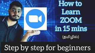 #ZoomTutorial #15mins #Tamil ZOOM Meeting | Tutorial | Awareness | Tamil | ZOOBi TALKs