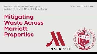 Sustainability Seminar Series: SM 2024 Capstone Project: Mitigating Waste Across Marriott Properties