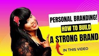 How To Build A Strong Personal Branding For Newbiz With Sall Njie