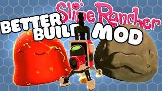 BUILDING NEW SLIME ISLANDS MOD! - Let's Play Slime Rancher Better Build Mod Episode 1