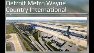 Tower! Simulator 3 Let's Play #012 KDTW Detroit Metro Neuer Airport